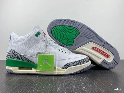 Bmlin Shoes CK9246- 3 3829 Green Fashionable Retro Lucky Jordan 1025